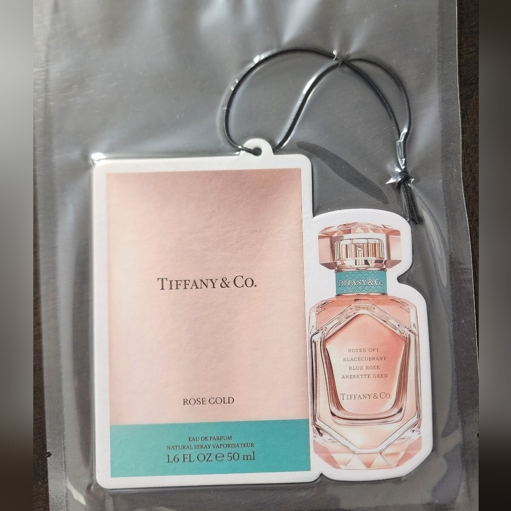 Tiffany & Co. Rose Gold Fragrance Infused Air Freshner New - Picture 2 of 2